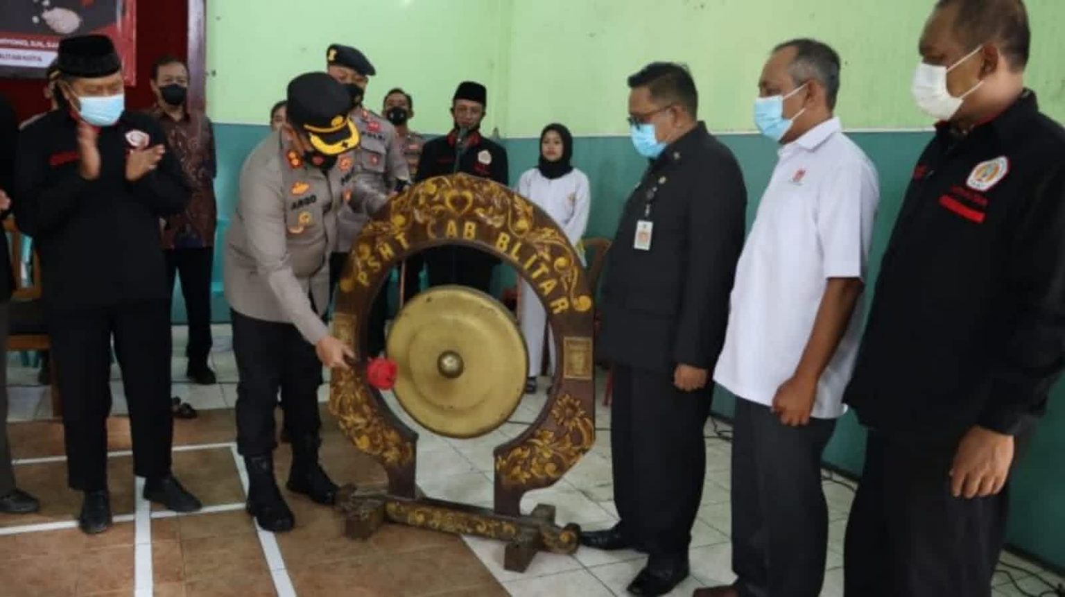 91 Sekolah Berlaga Di Kejuaraan Pencak Silat Kapolres Blitar Kota Cup