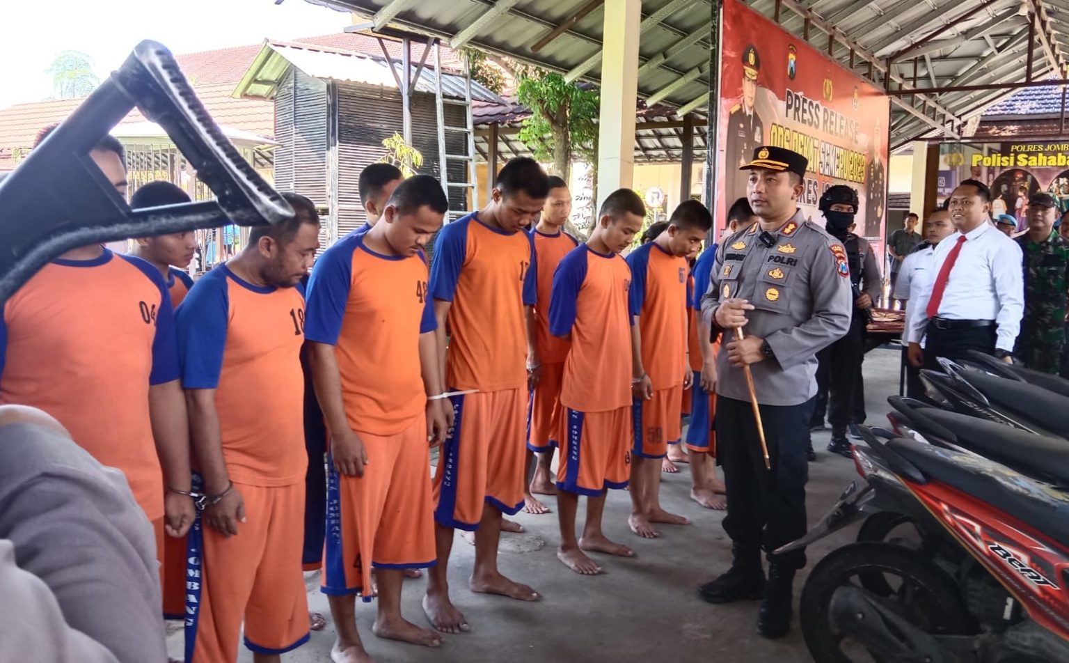 Kasus Miras Dominasi Operasi Pekat Semeru Polres Jombang