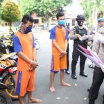 Pencuri Dan Penadah Motor Curian di Jombang Dibekuk, Satu Pelaku Ditembak