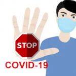 Ilustrasi stop COVID-19