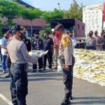 Polres tuban kembali salurkan bansos 10 ton beras