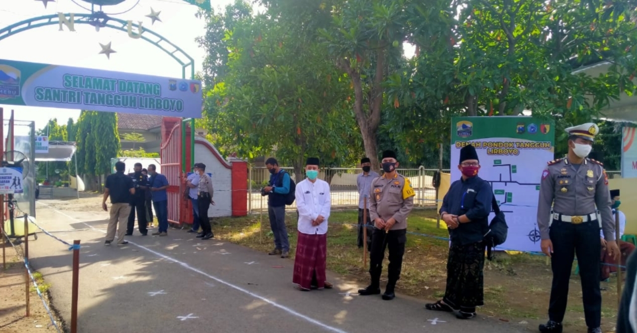 Hari ini, Ribuan Santri Tiba di Pesantren Lirboyo Kediri Dan Dikarantina