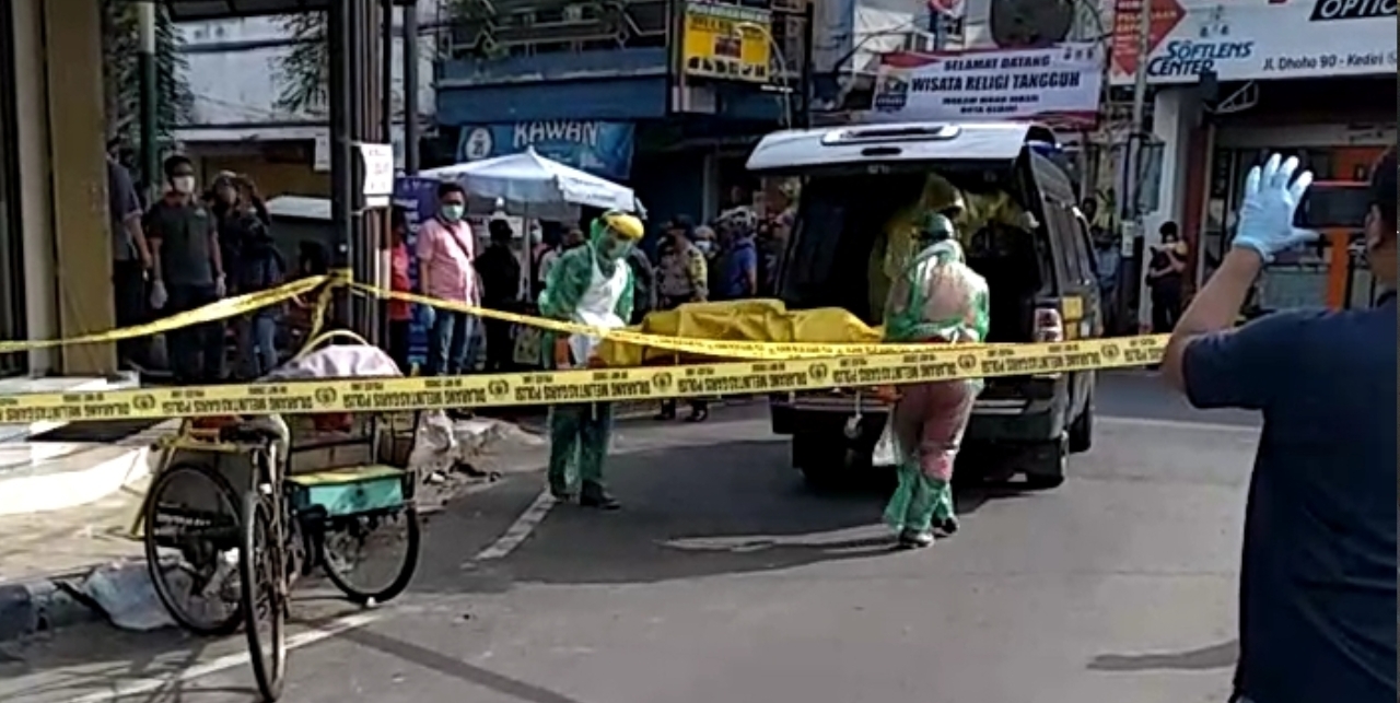 Tidur di Becak Menunggu Penumpang, Pria Kediri Bablas Akhirat