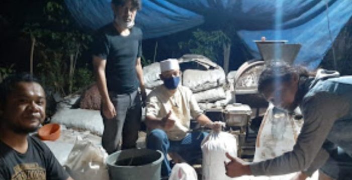 Polsek Loceret Nganjuk Bongkar Produsen Pakan Ternak Palsu