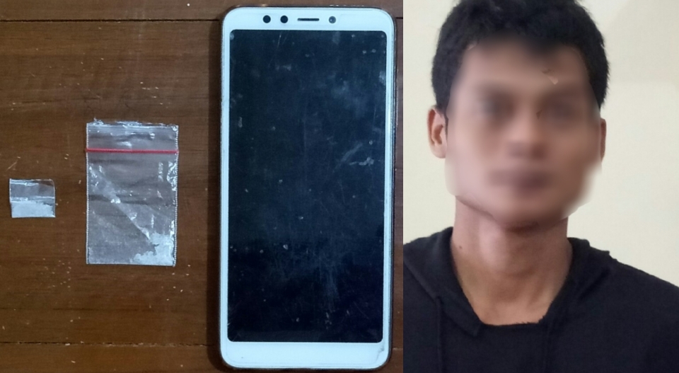 Digeledah Polisi, Pemuda Kota Kediri Simpan Sabu di Rumah