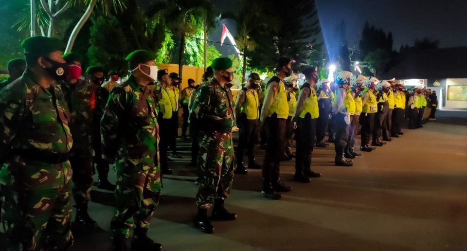 Polres Jombang Patroli Cegah Warga Takbir Keliling Sambut Iduladha