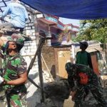 TNI Kodim Bojonegoro Renovasi 33 Unit Rumah Program Aladin