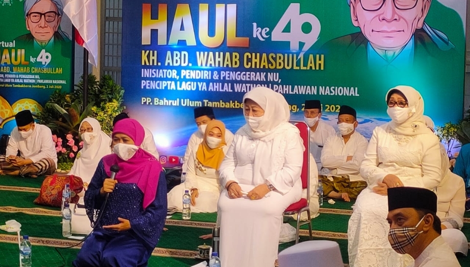 Khofifah Dari Dulu Ingin Jalankan Nahdlatul Tijar KH Wahab Chasbullah