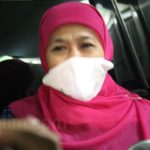 Khofifah Pastikan Pesan Berantai Denda Tilang Masker Hoaks