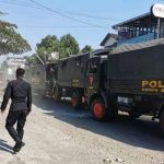Hindari Motor Belok, Rombongan Brimob Polda Jatim Kecelakaan di Blitar