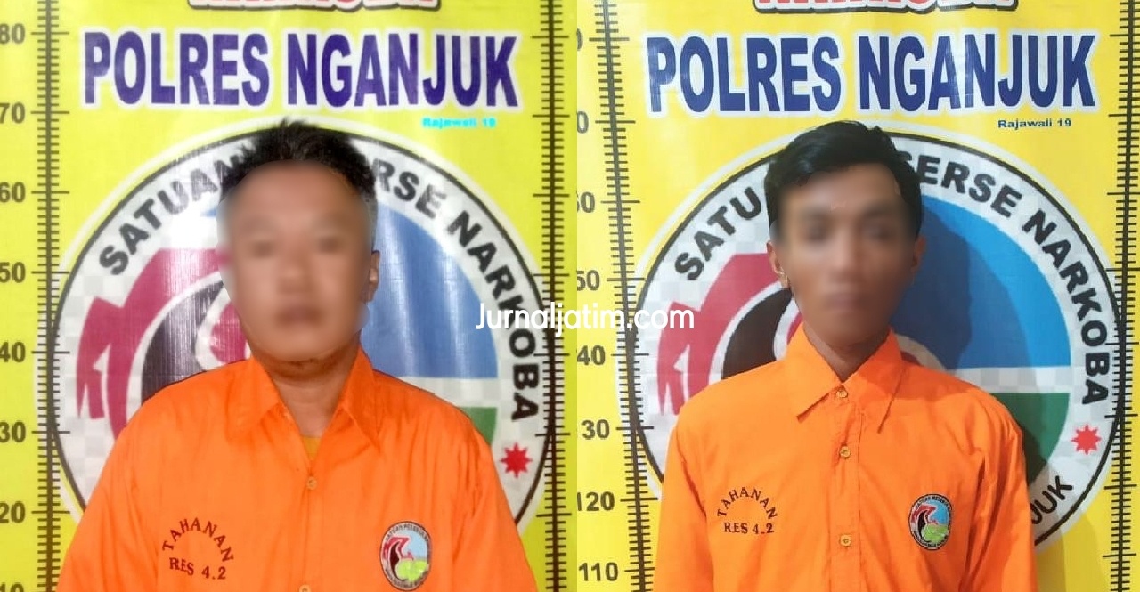 Kurir Dan Bandar Narkoba Dibekuk Polisi Saat Ranjau Sabu di Nganjuk