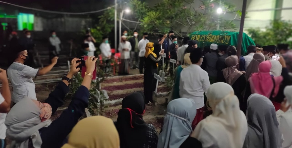 Pemakaman Hasyim Wahid di Denanyar Jombang