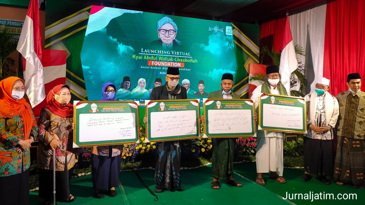 Resmi Dilaunching, Ini Kepengurusan Kyai Wahab Chasbullah Foundatiom
