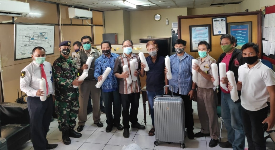 Bandara Juanda Gagalkan Penyelundupan Bibit Lobster Senilai Rp3,8 M