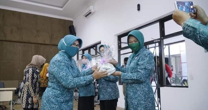 Kota Madiun Ikuti Peluncuran Gerakan 26 Juta Masker Lewat Daring