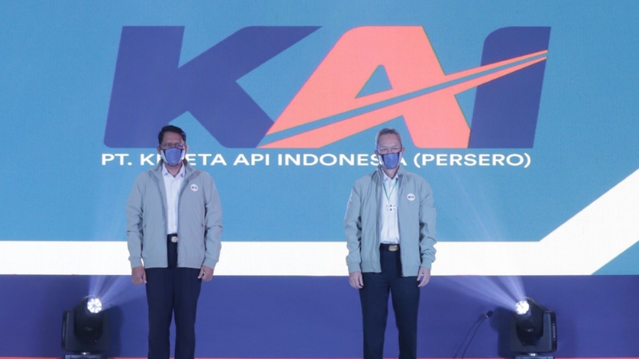 New Spirit, KAI Luncurkan Logo Baru di Momen HUT ke-75