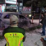 Identitas Sopir Mobil Terbakar Depan SPBU Semampir Warga Nganjuk