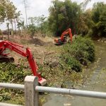 Dinas PUPR Kabupaten Jombang Tanggap Banjir Ngotok Ring Kanal