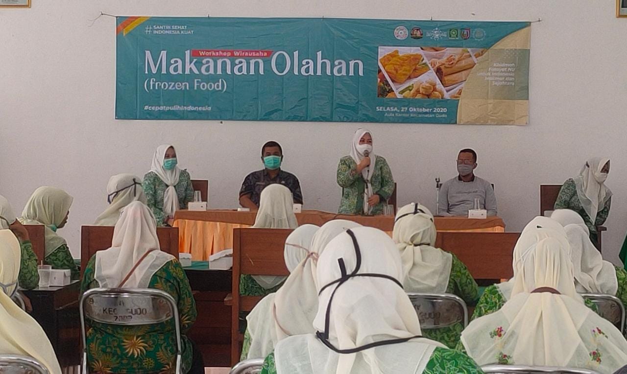 Pandemi COVID-19, Fatayat NU Beri Pelatihan Kewirausahaan Ibu-Ibu
