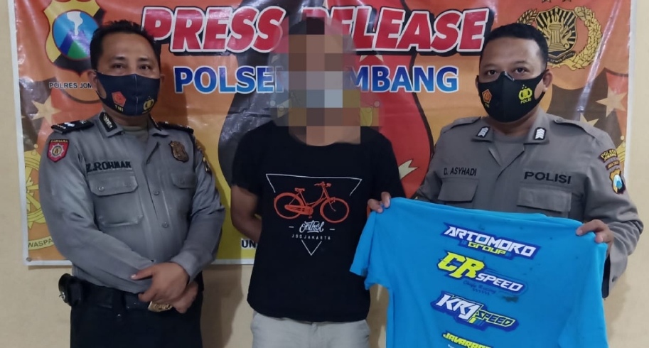 Hajar Pria di Eks Lokalisasi, Oknum Perangkat Desa Di Jombang Ditangkap