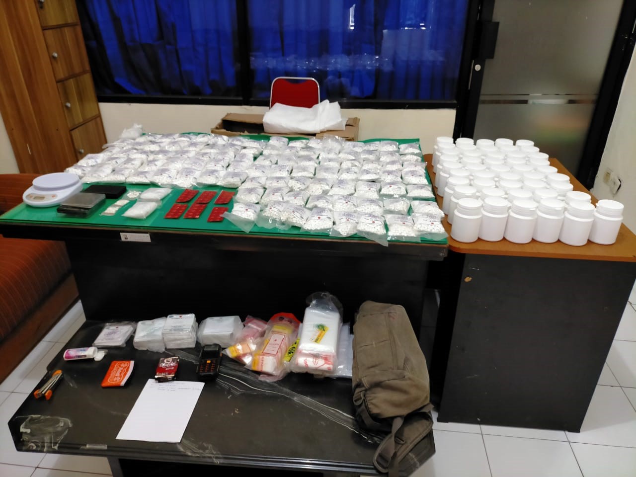 Seorang Bandar Narkoba Lulusan SMP Diringkus Polisi Kediri