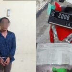 Ditangkap di Jalan, Pencuri Motor di Lirboyo Kediri Ganti Pelat Nopol