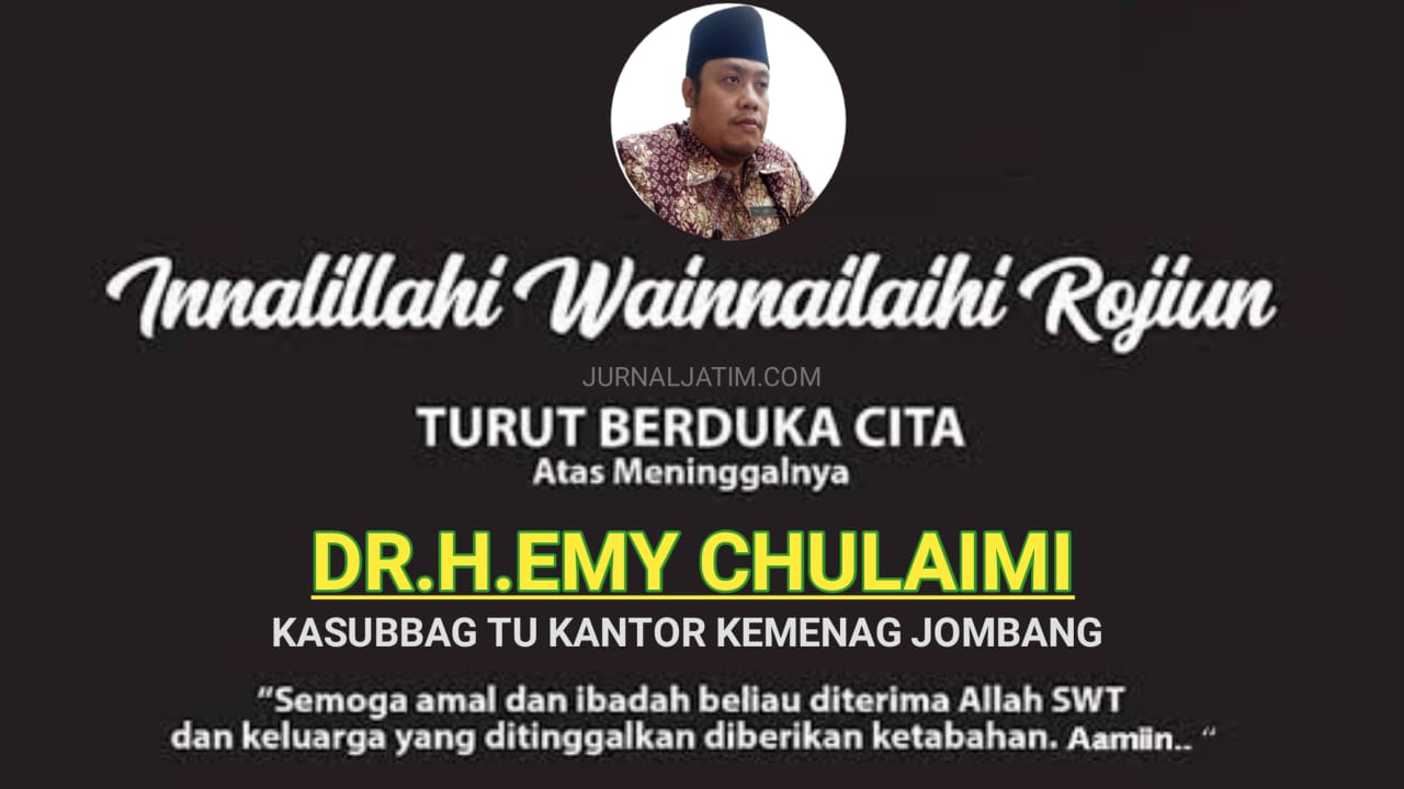 Innalillahi.. Pejabat Kemenag Jombang Meninggal Terpapar COVID-19