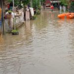 Banjir di Dawarblandong Mojokerto Surut, 7 Rumah Masih Tergenang Air