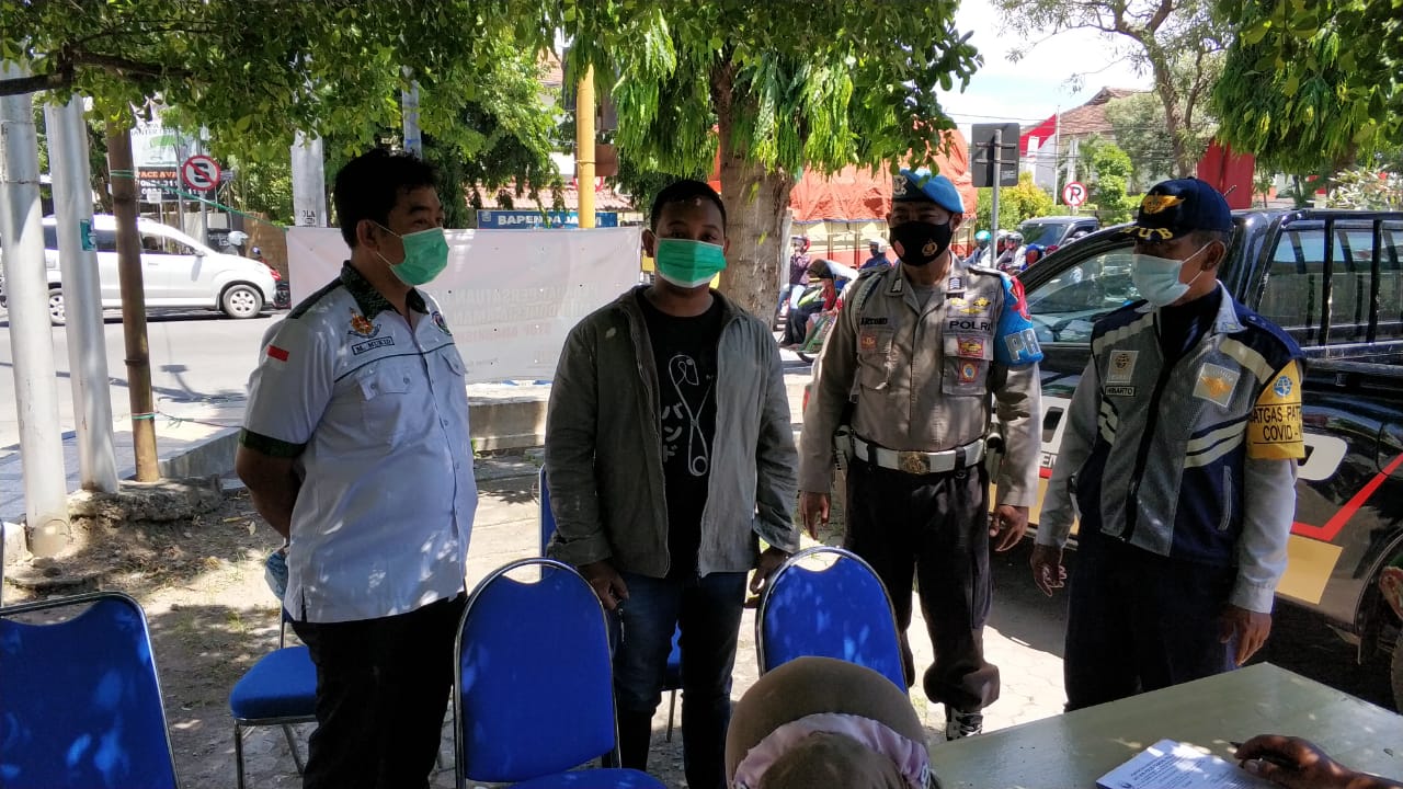 Razia Yustisi Dua Lokasi di Jombang, 58 Orang Tak Pakai Masker Disanksi