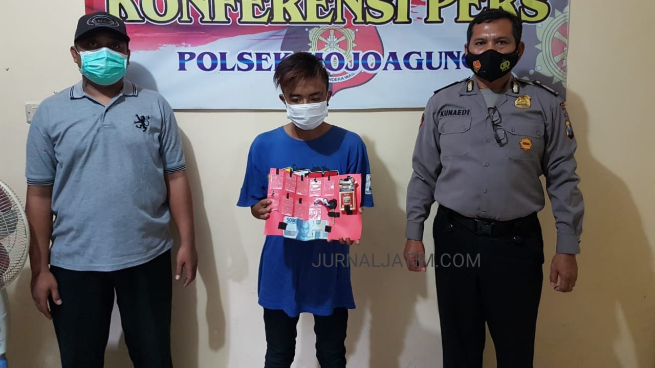 Apes, Kurir Sabu Usia 17 Tahun Terjaring Operasi Yustisi di Jombang