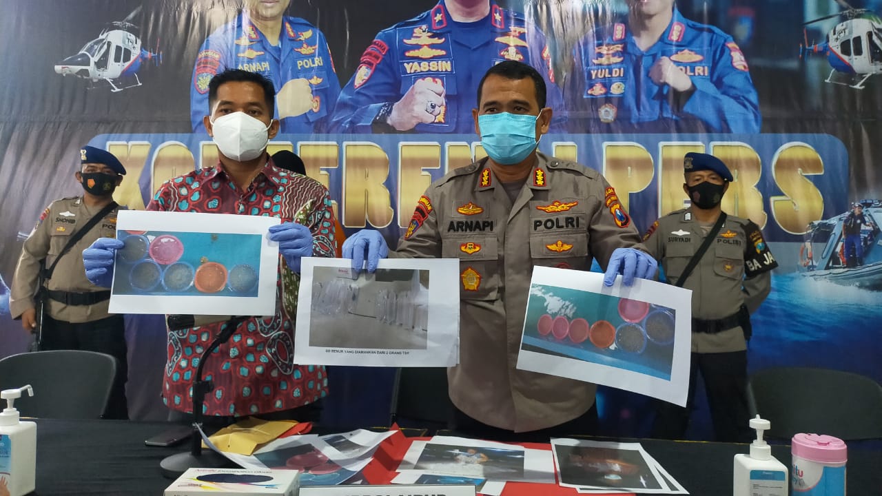 Polda Jatim Tangkap Dua Pelaku Jual Beli Benih Lobster Ilegal di Blitar