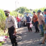 Pamit Bersepeda, Pria Kediri Ditemukan Meninggal di Jalan Persawahan