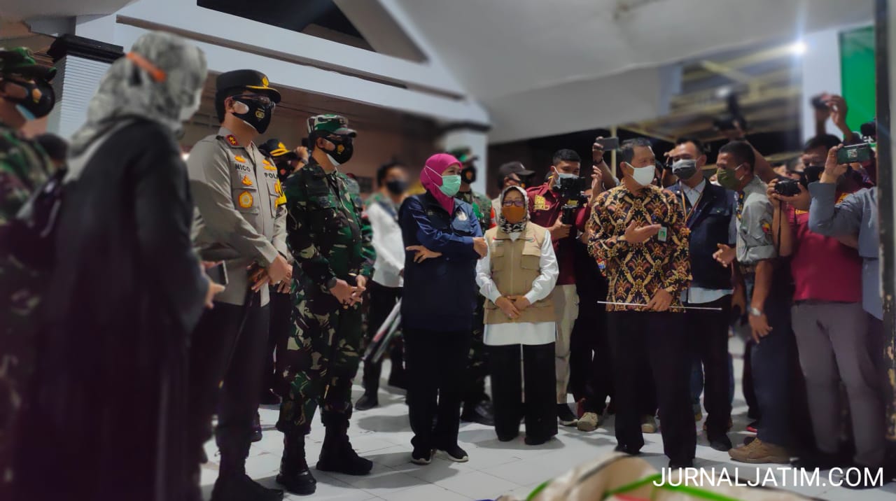 Forkopimda Jatim Cek Penerapan PPKM Mikro Dua Desa di Jombang