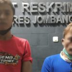 Dua Sekawan Ditangkap Polisi Karena Mencuri Kompresor di Jombang