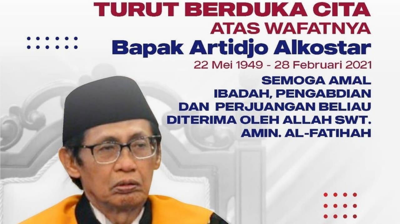 Khofifah Berduka, Anggota Dewas KPK Artidjo Alkostar Meninggal Dunia