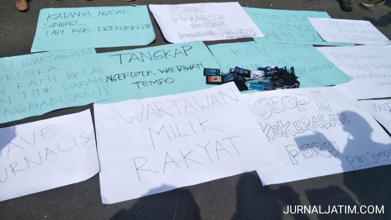 Kapolda Jatim Bentuk Tim Tangani Kekerasan Jurnalis Tempo di Surabaya