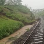 Pasca longsor, kecepatan jalur KA Pohgajih-Kesamben 5 kilometer per jam