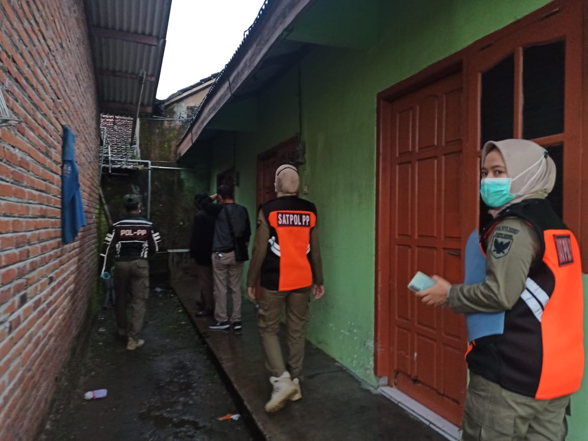 Pasangan Bukan Suami Istri Terjaring Operasi Yustisi di Kota Kediri