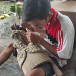 Tekuni hobi kerajinan topeng, pelajar Jombang hasilkan pundi-pundi uang