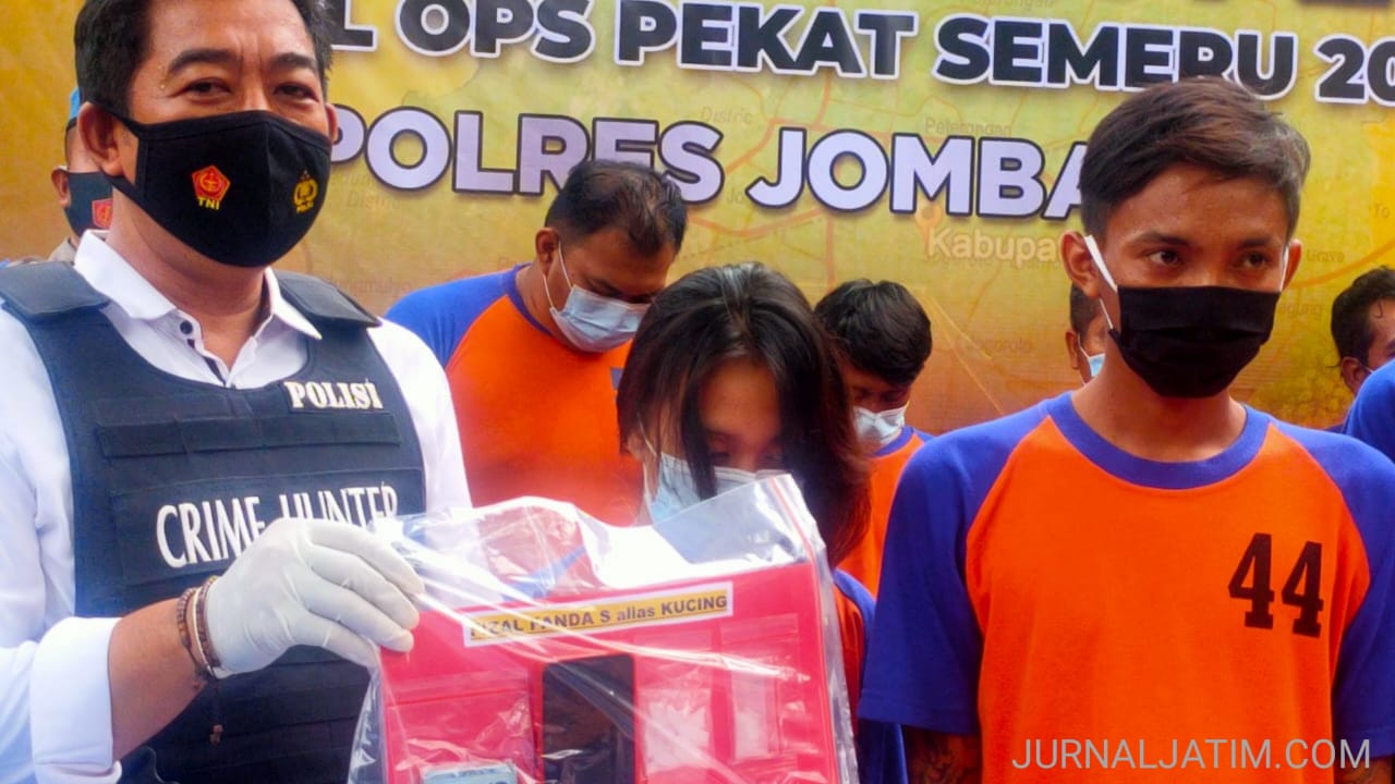 Operasi Pekat Semeru 2021, Kasus Narkoba di Jombang Naik 30 Persen