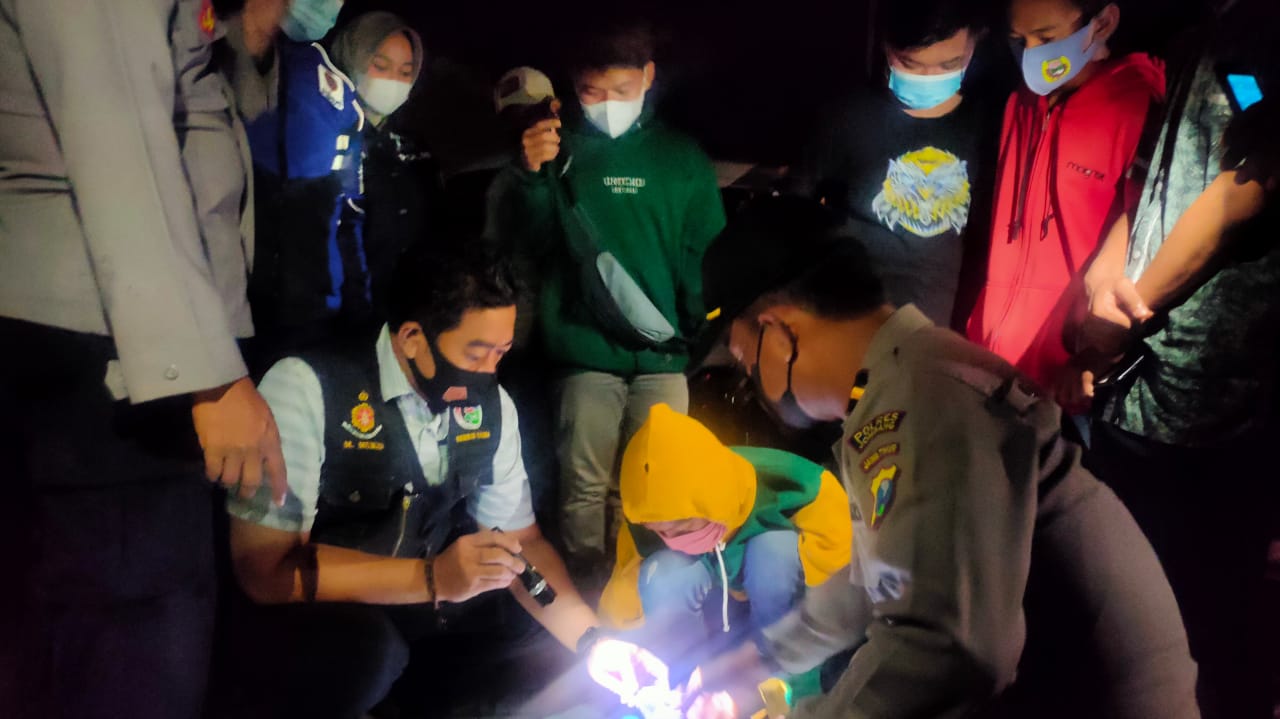 Patroli di Jombang, 1 Remaja Diamankan Dicurigai Bawa Tembakau Gorila