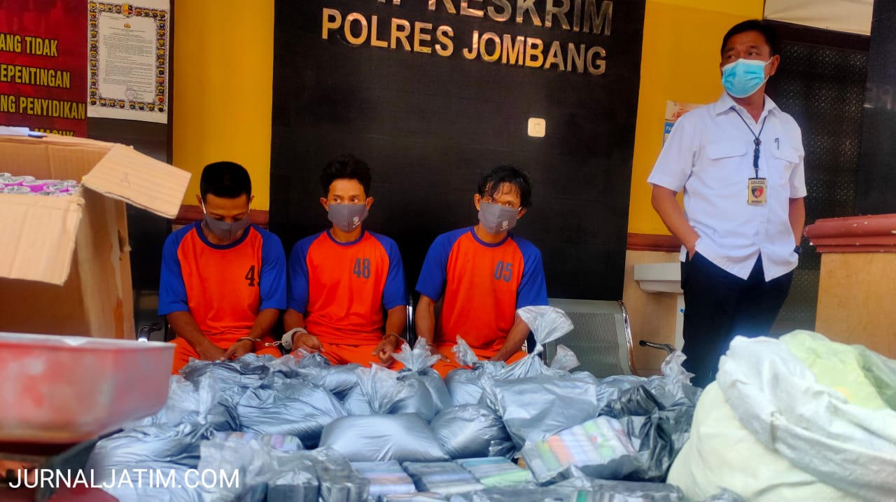 Tiga Penjual Bahan Petasan di Jombang Terancam 20 Tahun Penjara