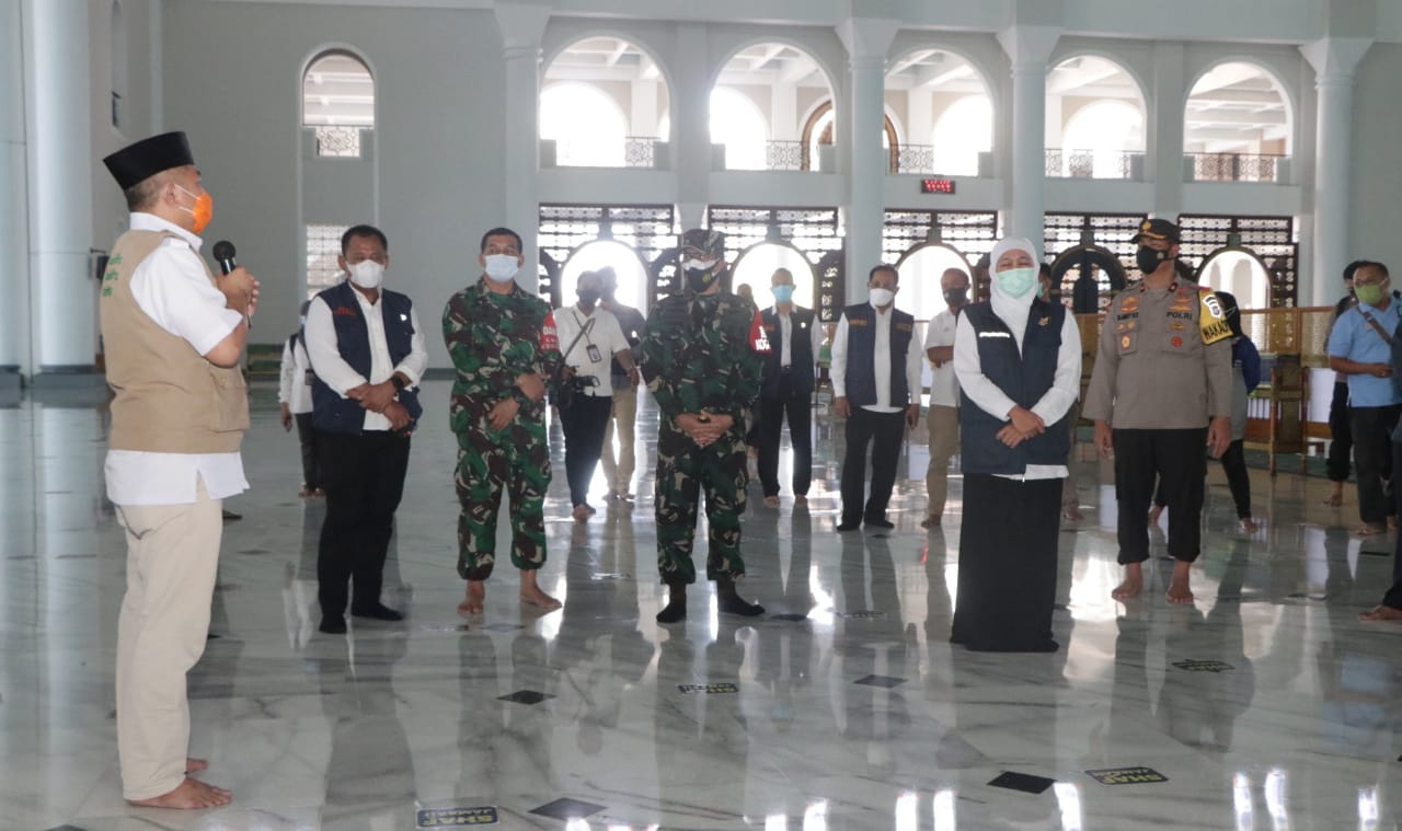 Masjid Al-Akbar Surabaya Siap Laksanakan Salat Ied Dengan Prokes Ketat