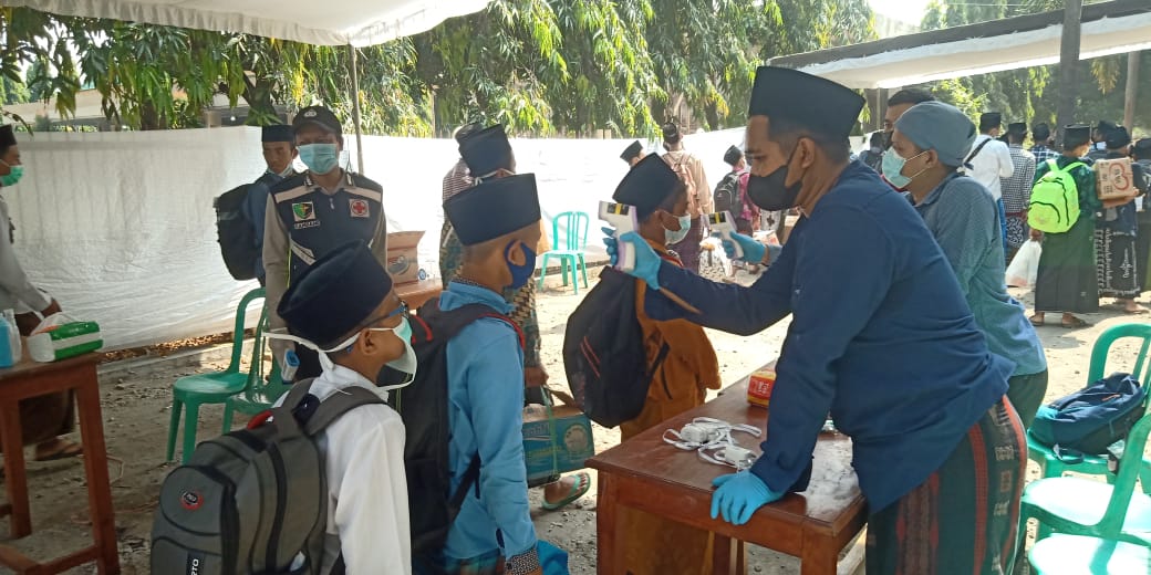 Sebanyak 25 Ribu Santri Kembali ke Ponpes Lirboyo Kediri Secara bertahap