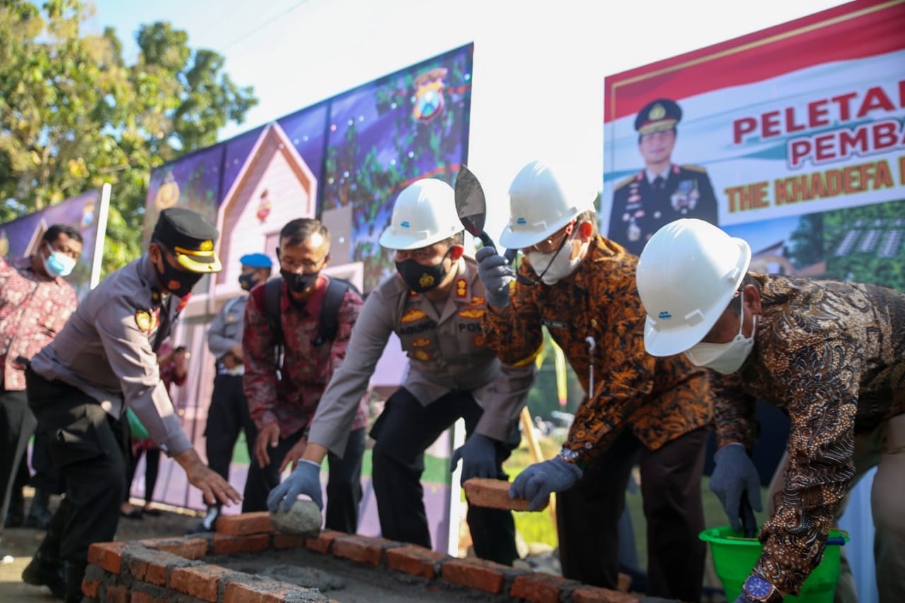 Tingkatkan kesejahteraan, Polres Jombang sediakan 205 rumah siap huni