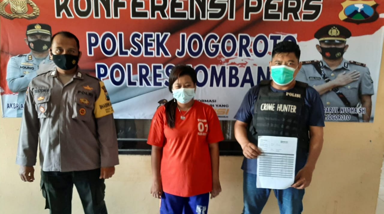 Tipu Tetangga di Jombang, Mama Muda Ini Ditangkap Polisi, Kapok!