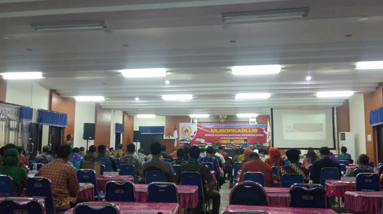 Musorkablub, Ali Mahfud Terpilih Sebagai Ketua Umum KONI Nganjuk