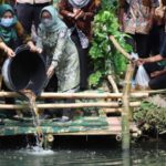 Pemkab Jombang Tebar 7000 Benih Ikan Untuk Tingkatkan Perekonomian