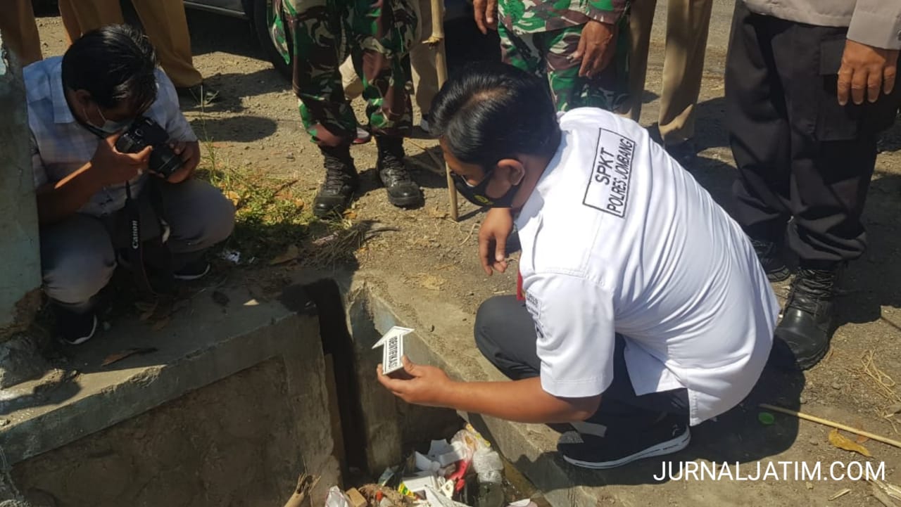 Gempar, 2 Jenazah Bayi Mengapung di Aliran Sungai Waru Turi Jombang