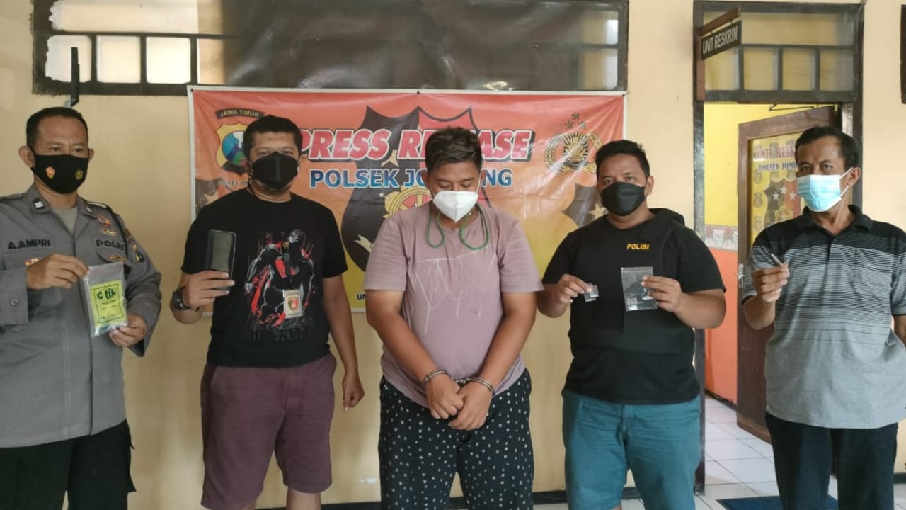 Transaksi Narkoba Sabu-Sabu di SPBU, Pemuda Jombang Ditangkap Polisi